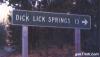 Dick Lick Springs